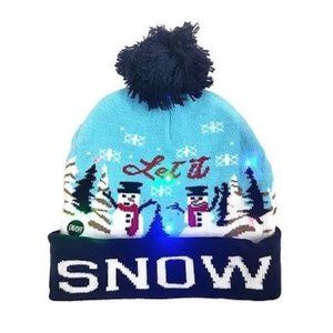 LED Christmas Binnie Hat for Kids